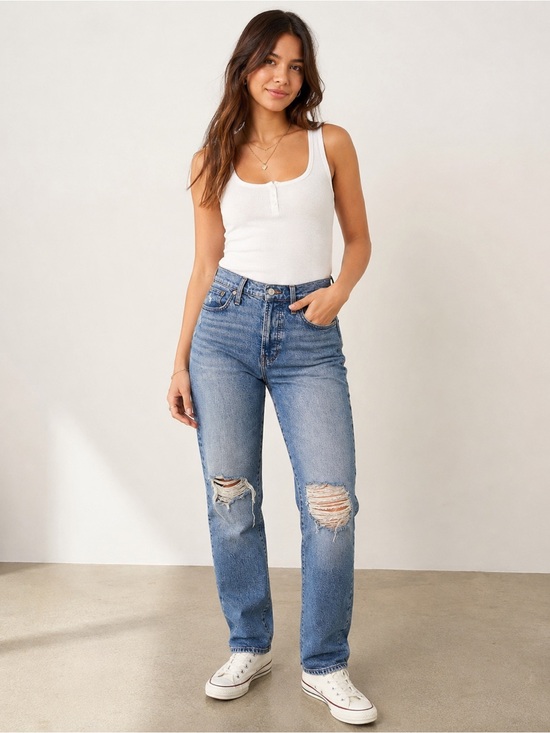 Madewell Denim - Madewell The Perfect Vintage Jean 28 Light Wash